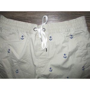 Ralph Lauren Polo Shorts Anchor Critter Chino Cotton Classic Fit 6"  MEDIUM